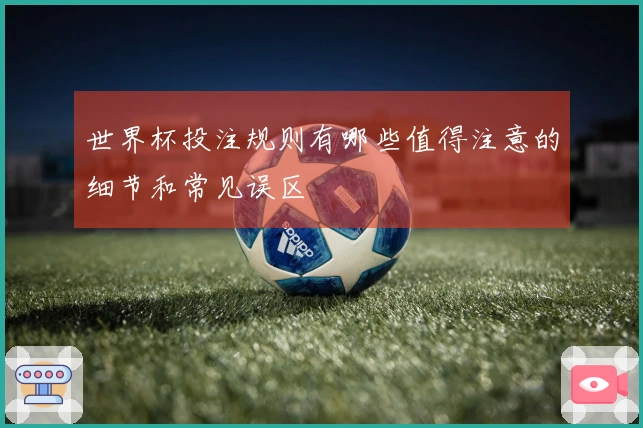 世界杯投注规则有哪些值得注意的细节和常见误区